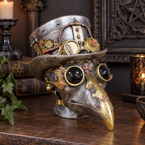 Steampunk plague doctor bird - doctor,