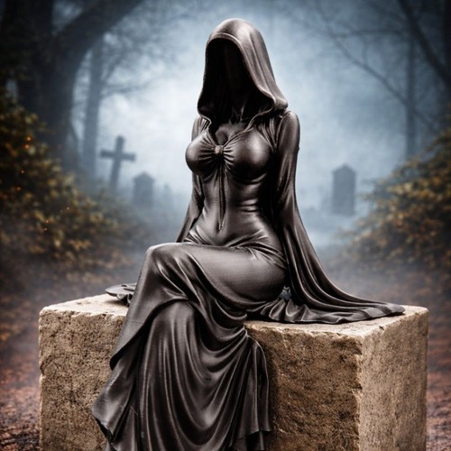 Small gothic grim reaper - small,