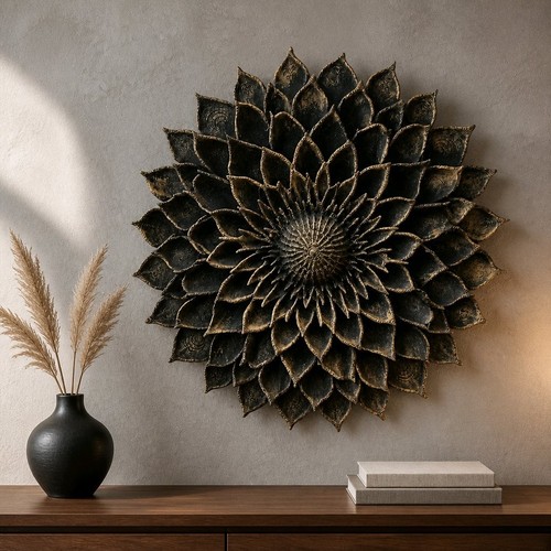 Gothic flower wall hang - flower,