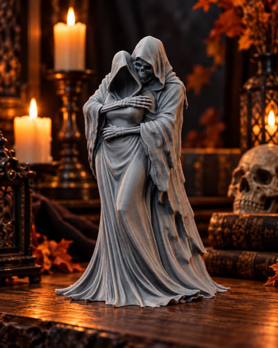 Printed grim reaper - 3d,