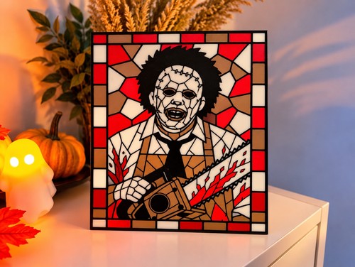 Leatherface horror wall art - wall,