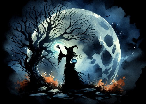 Dark gothic wall art - wall,