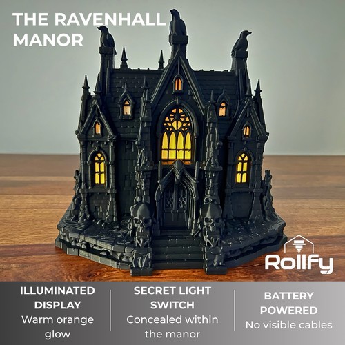 Illuminated gothic haunted - illuminated,