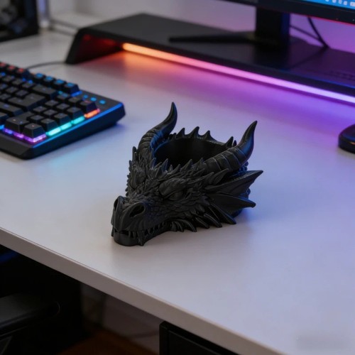 Gothic dragon head - dragon, desktop