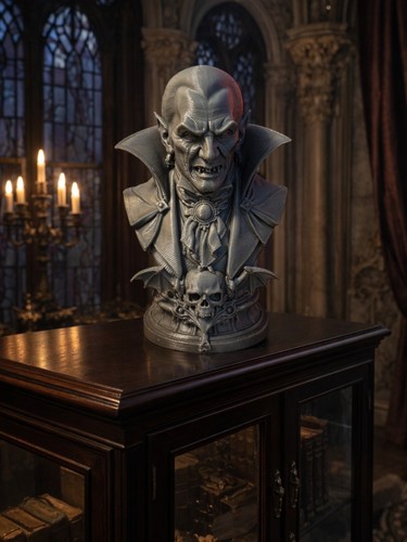 Dracula vampire bust gothic - vampire,