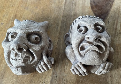 Cheeky gargoyle ornaments - 2,
