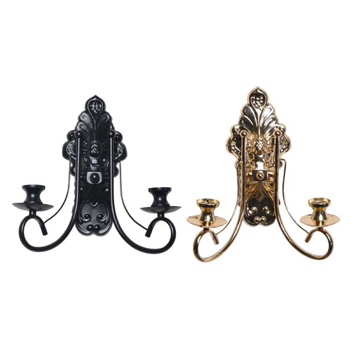 Metal candle sconces gothic - metal,