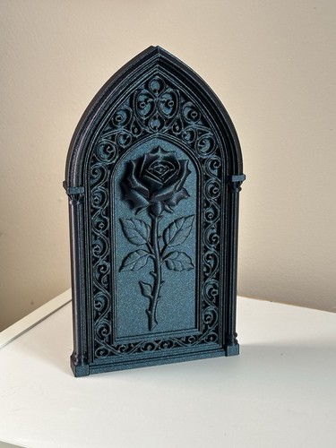 Gothic rose wall - gothic,