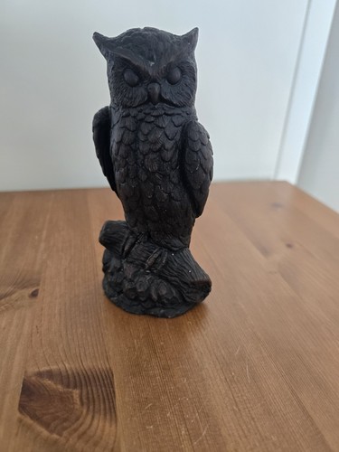 Gothic resin owl - gothic,