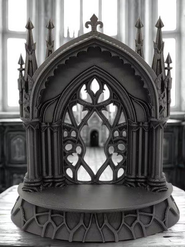 Gothic cathedral display - cathedral,