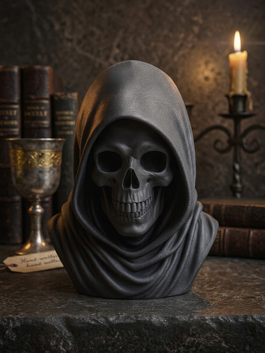 Grim reaper skull bust gothic - reaper,