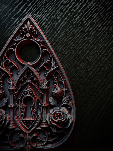 Gothic ouija planchette - gothic,
