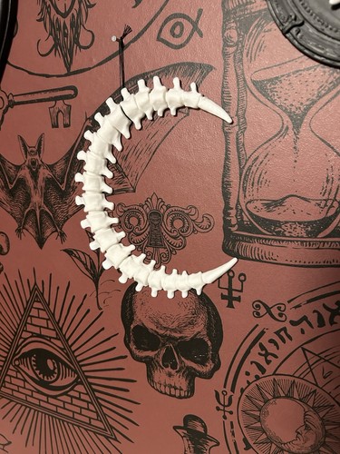Gothic spine moon wall - gothic,