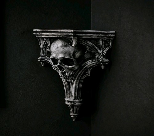 Stunning skull corner shelf - stunning,