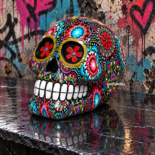 Day the dead floral - the,