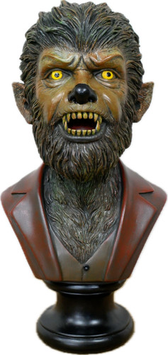 Resin werewolf bust - bust, gothic