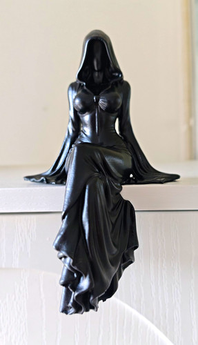 Printed gothic hooded - 3d, woman